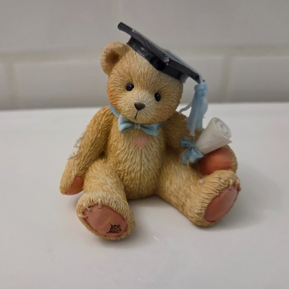 Vintage Cherished Teddies Boy Graduation Bear 1995